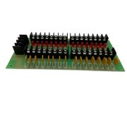 УЗР-16 Устройство защитно-распределительное, 75 х 165мм ; 16 распределённых выходов до 1А.  Защита о