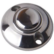 JSB-Kn21 Кнопка выхода накладная. Полированный алюминий. Подсветка по контуру.