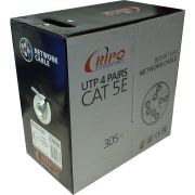 Кабель витая пара UTP4 CAT5E 24AWG Cu RIPO 305м
