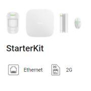 Ajax StarterKit (white) Hub, MotionProtect, DoorProtect, SpaceControl