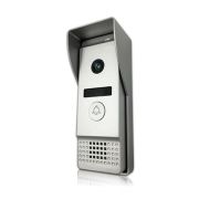 J2000-DF-АГАТ AHD (серебро)  широкоугольная вызывная панель видеодомофона видеоформата AHD (1.3mp).