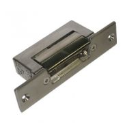 YS-134NC(S)(No power closed) Электрозащелка, врезная, короткая планка, NC, функция разблокировки, 12