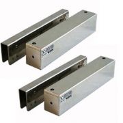 ABK-700 Ответная планка для стеклянной двери без рамы (используются с  ригельным замком YB-100), раз