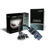 Линия 8х25 A Hybrid IP PCI Express: 8 видео,8 аудио, 25  к\с на 1 канал.  Разрешение 704x576.   MJP