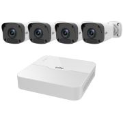 KIT/301-04LB-P4/4*2122LR3-PF40-D Комплект видеонаблюдения DYI, в составе: Камера (4шт):  2МП улична